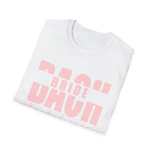 Load image into Gallery viewer, Bridal Party Unisex T-Shirt, Cute Bride Shirt, Wedding Gift, Bachelorette Party Tee, Softstyle Wedding Apparel