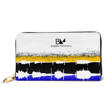 Load image into Gallery viewer, Royal Wave Mix Long Clutch Wallet
