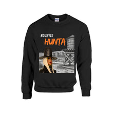Load image into Gallery viewer, Bountee Hunta Graphic Black Sweatshirt | Erykah Badu Inspired Streetwear | Bobbie National