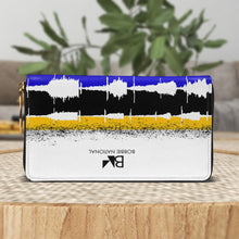 Load image into Gallery viewer, Royal Wave Mix Long Clutch Wallet