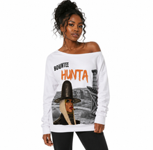 Load image into Gallery viewer, Bountee Hunta Womens Off-Shoulder Sweatshirt | Erykah Badu Inspired Streetwear | Bobbie National