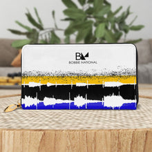 Load image into Gallery viewer, Royal Wave Mix Long Clutch Wallet