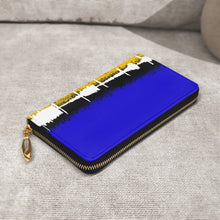 Load image into Gallery viewer, Royal Wave Blue Long Clutch Wallet