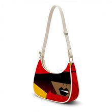 Load image into Gallery viewer, Leather Crescent Bag Poppin Hood Original