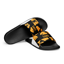 Load image into Gallery viewer, GAWD Womens Slides Black &amp; Gold | Bobbie National Streetwear Sandals