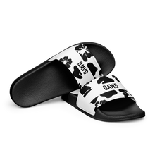 Load image into Gallery viewer, GAWD Slides Black &amp; White | Bobbie National Streetwear