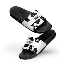 Load image into Gallery viewer, GAWD Womens Slides Black &amp; White | Bobbie National Streetwear
